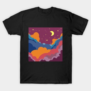 colorful starrynight T-Shirt